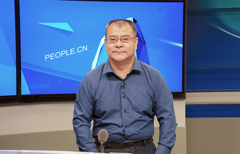 中國東方演藝集團黨委書記、董事長景小勇接受人民網(wǎng)專訪。