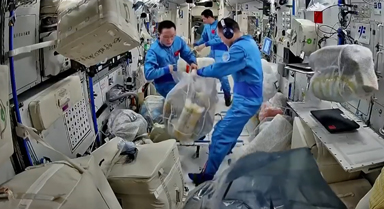 神二十一乘組在太空打包是啥體驗(yàn)？